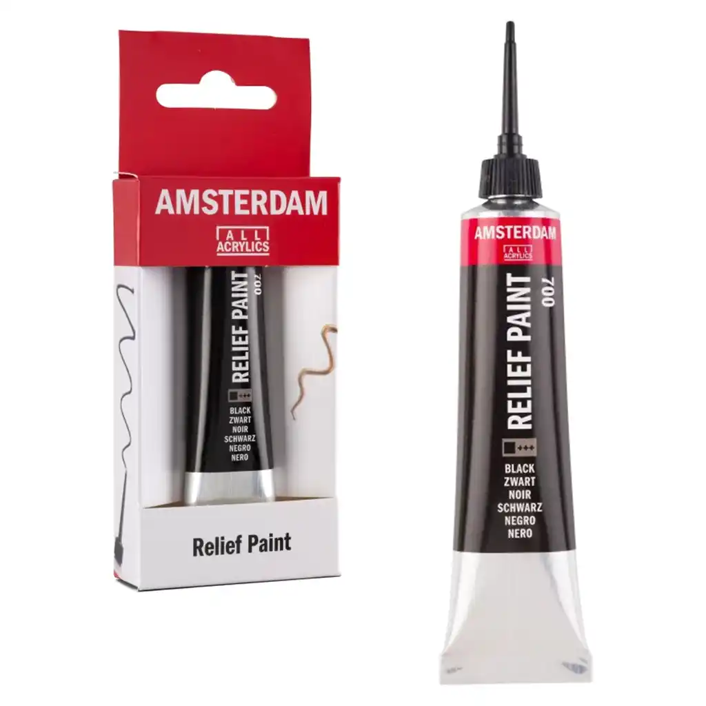 Amsterdam Relief Paint 20ml - Image 2