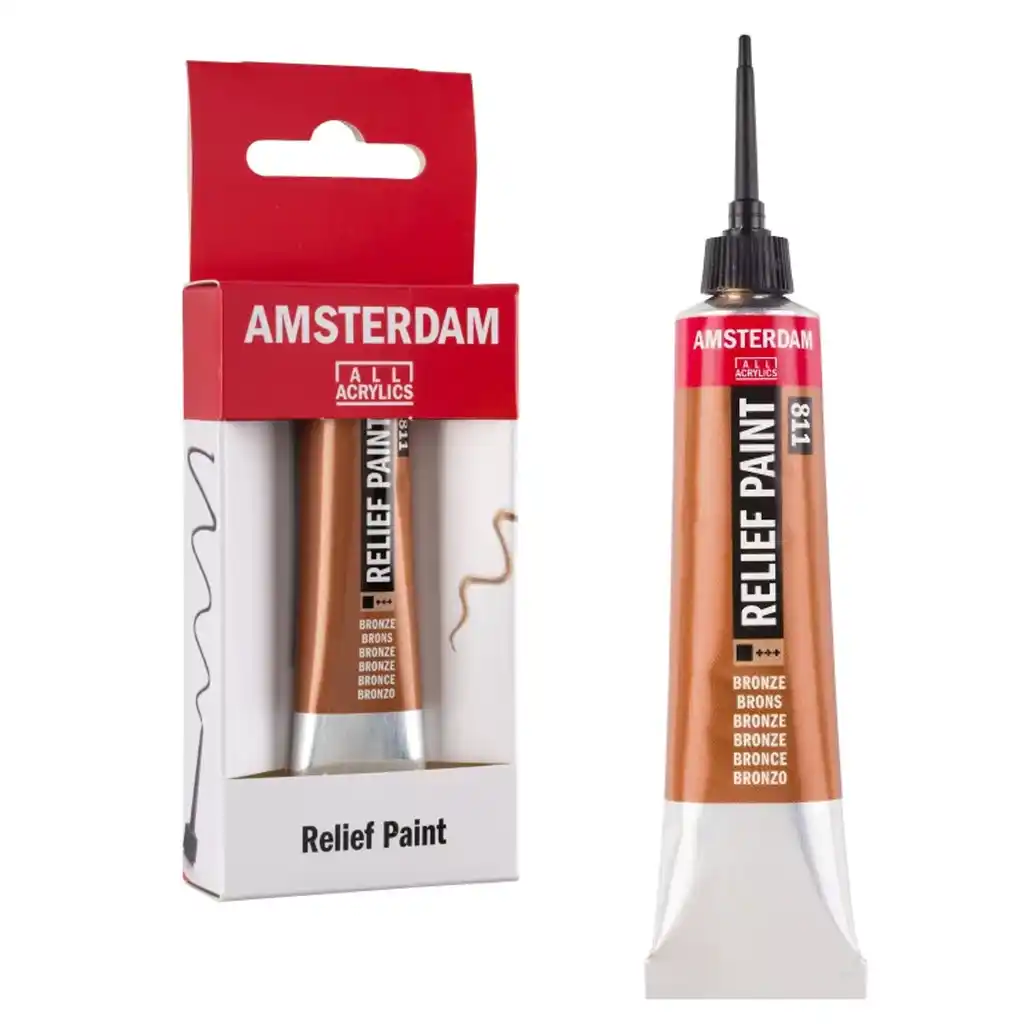 Amsterdam Relief Paint 20ml - Image 3