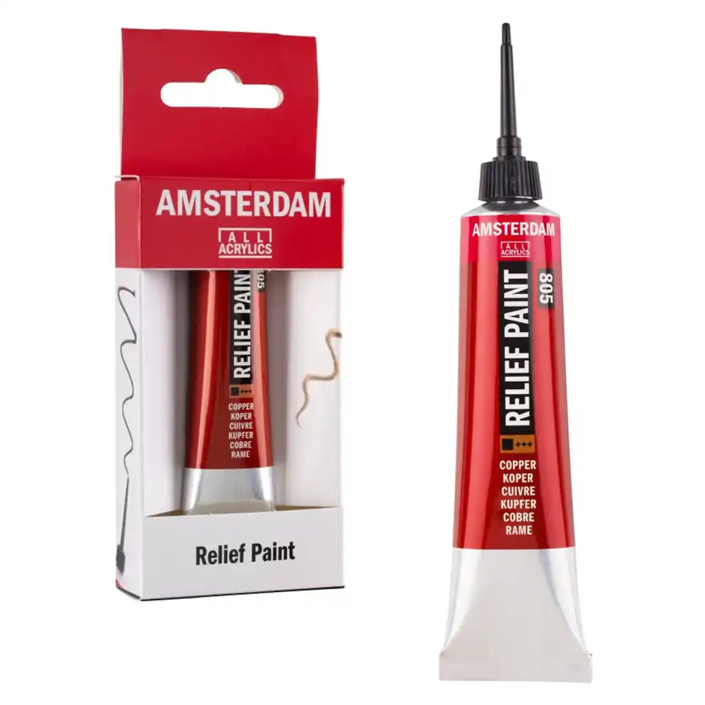 Amsterdam Relief Paint 20ml - Image 5