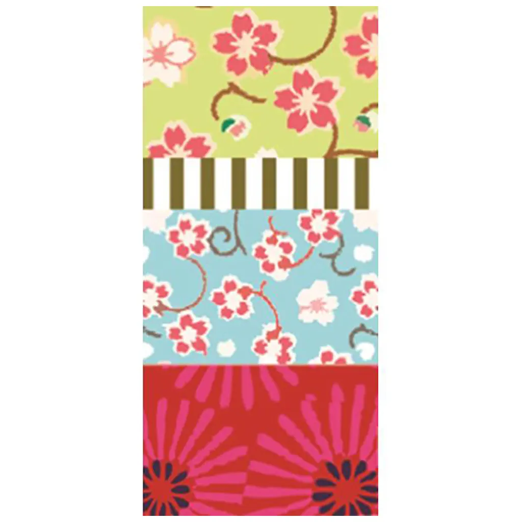 Washi Tape Set of 4pcs, Flower