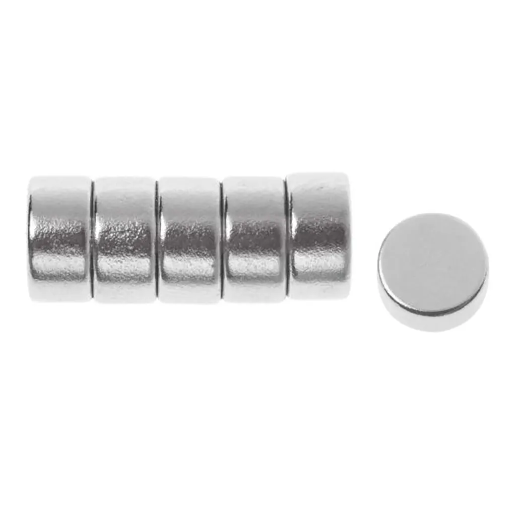 Magnets Extra Strong 6pcs D: 8mm H: 4mm