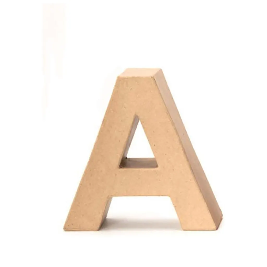 Cardboard Letter A 17.5X5.5cm