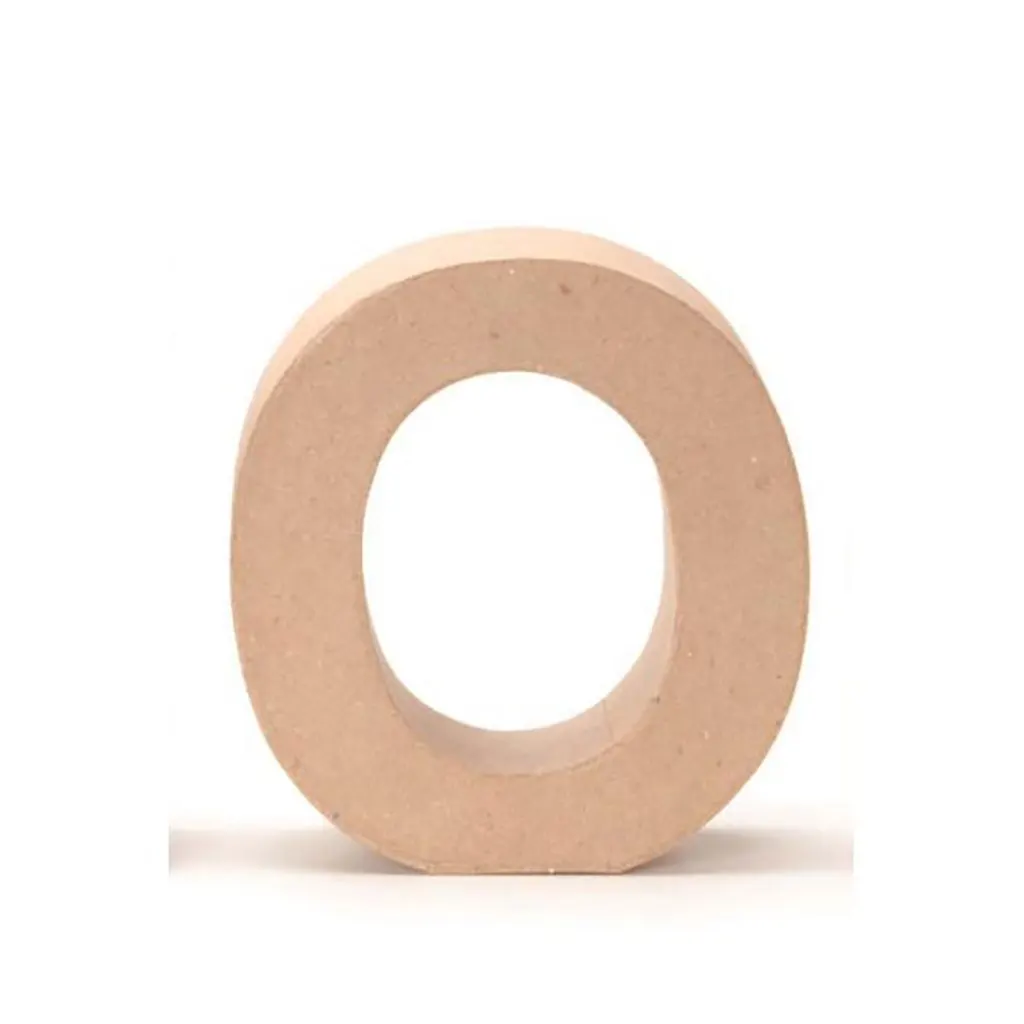 Cardboard Letter O 17.5X5.5cm
