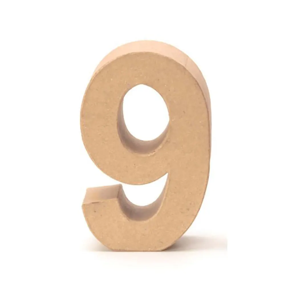 Number 9 17.5X5.5CM