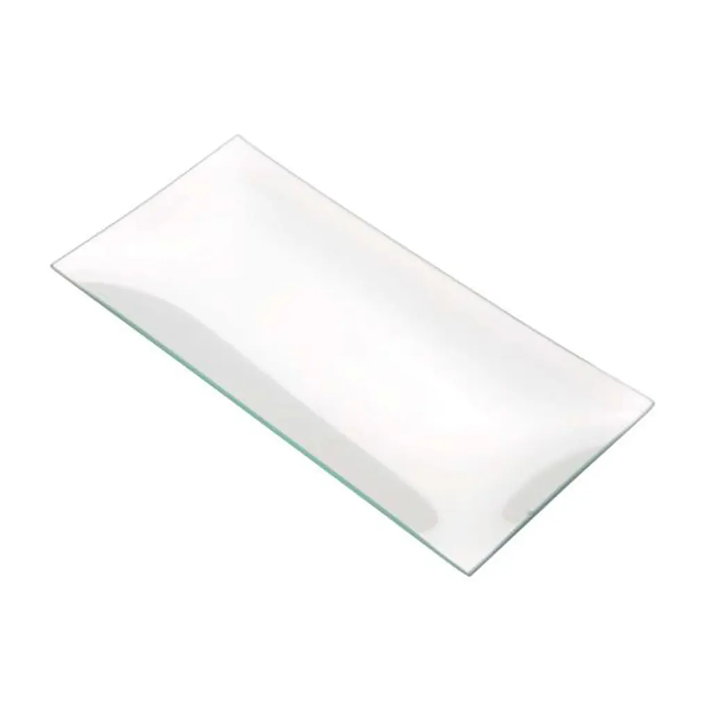 Glassplate Rectangular 13x27cm
