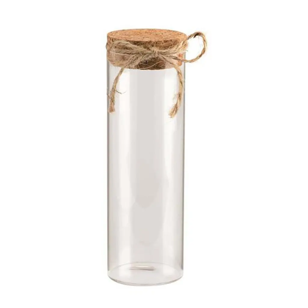 Test Glass with Cork, Big 40x185mm