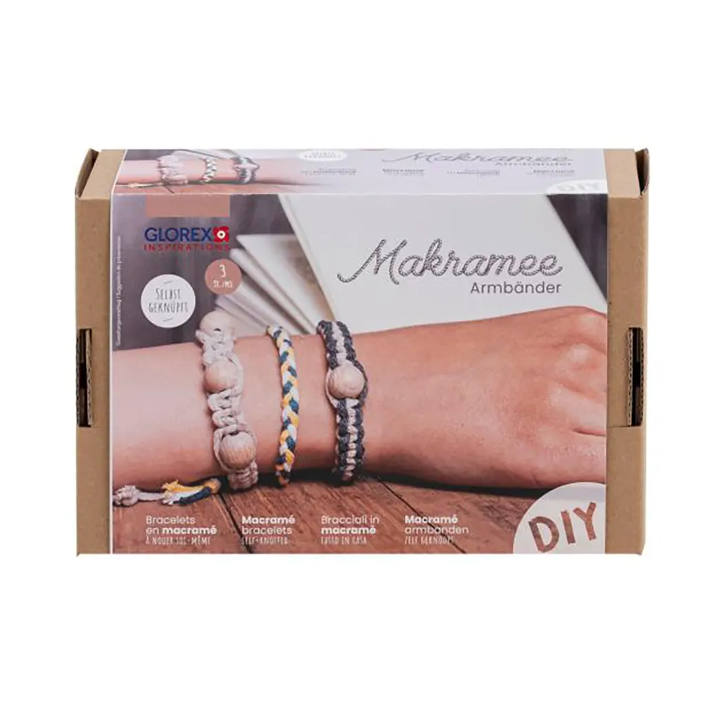 DIY Kit Macrame Bracelets