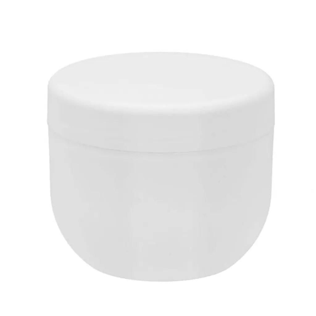 Cream Jar 100ml White Single-Walled