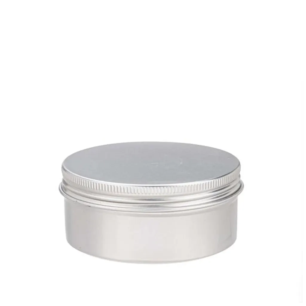 Aluminium Screw Top Jar 100ml 75x24mm with Glued Liner
