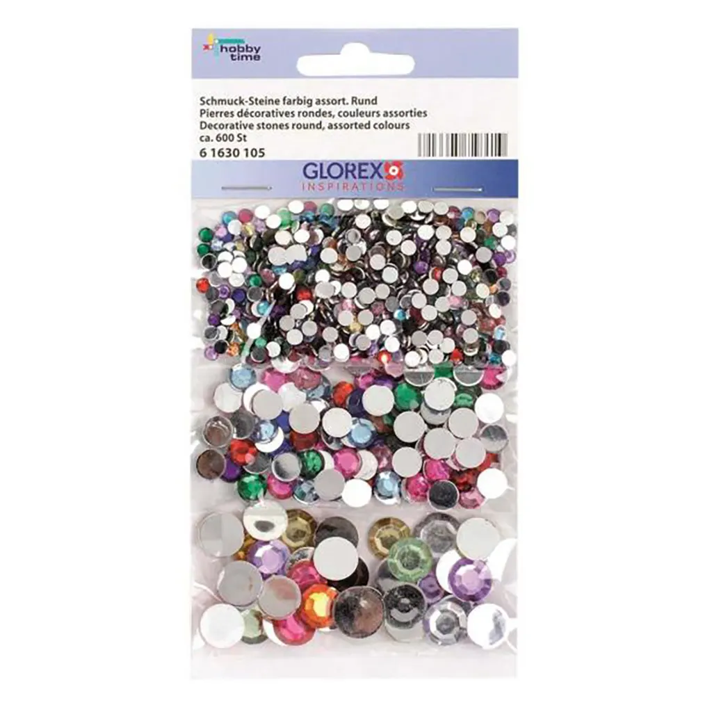 Deco Stones Assorted Round app. 600 pcs