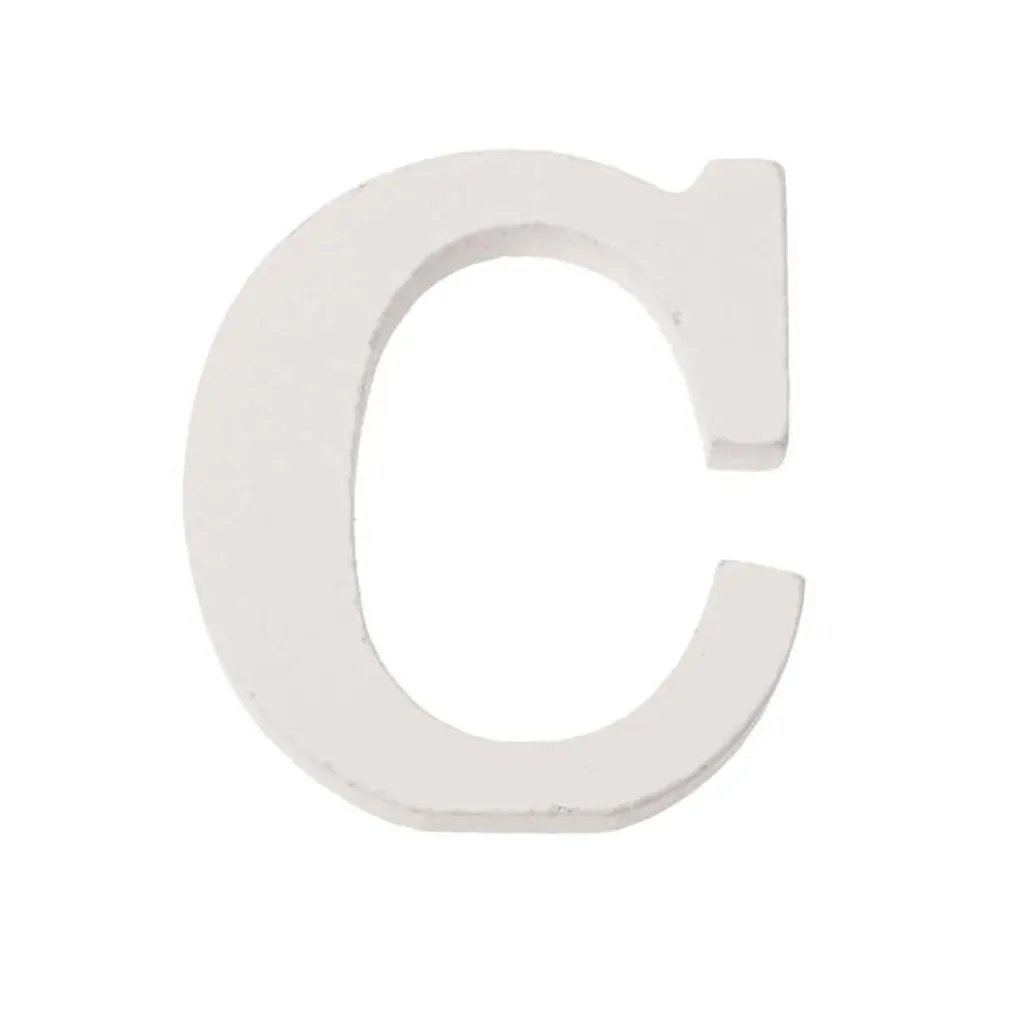 Letter C MDF 5.5x0.9cm, 1pc