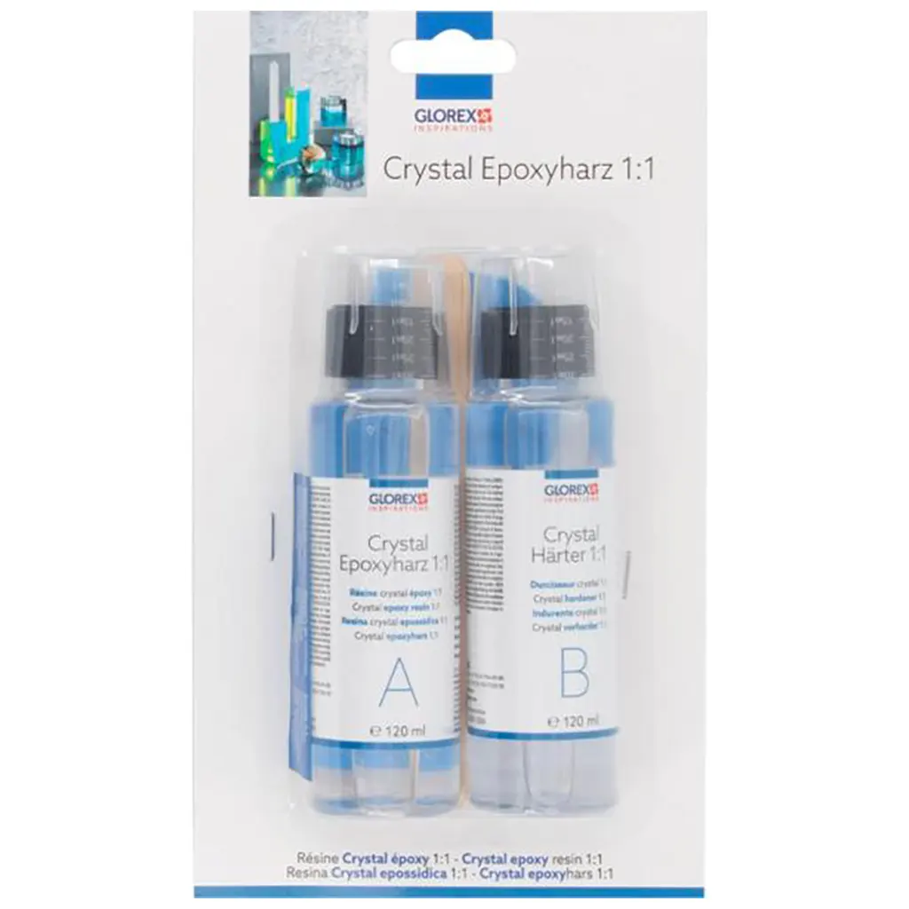 Giessharz 240ml (2x120ml) Quick and easy