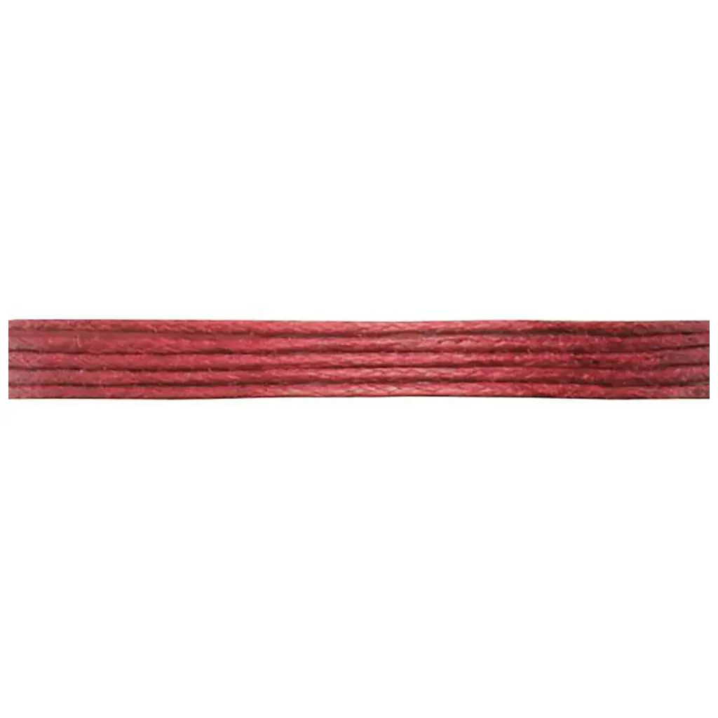 Cotton Cord 1mm/5m Bordeaux