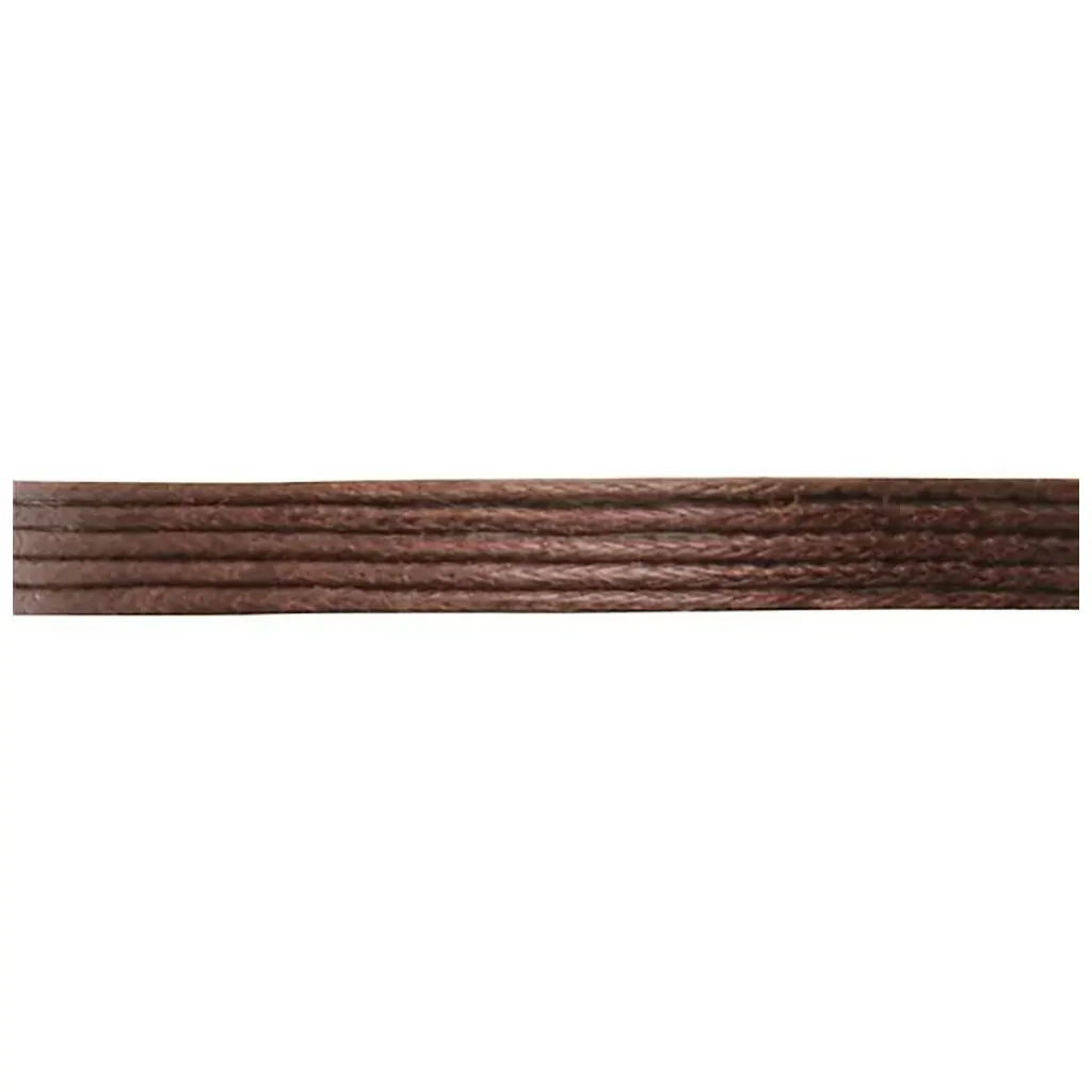 Cotton Cord 1mm/5m Drak Brown