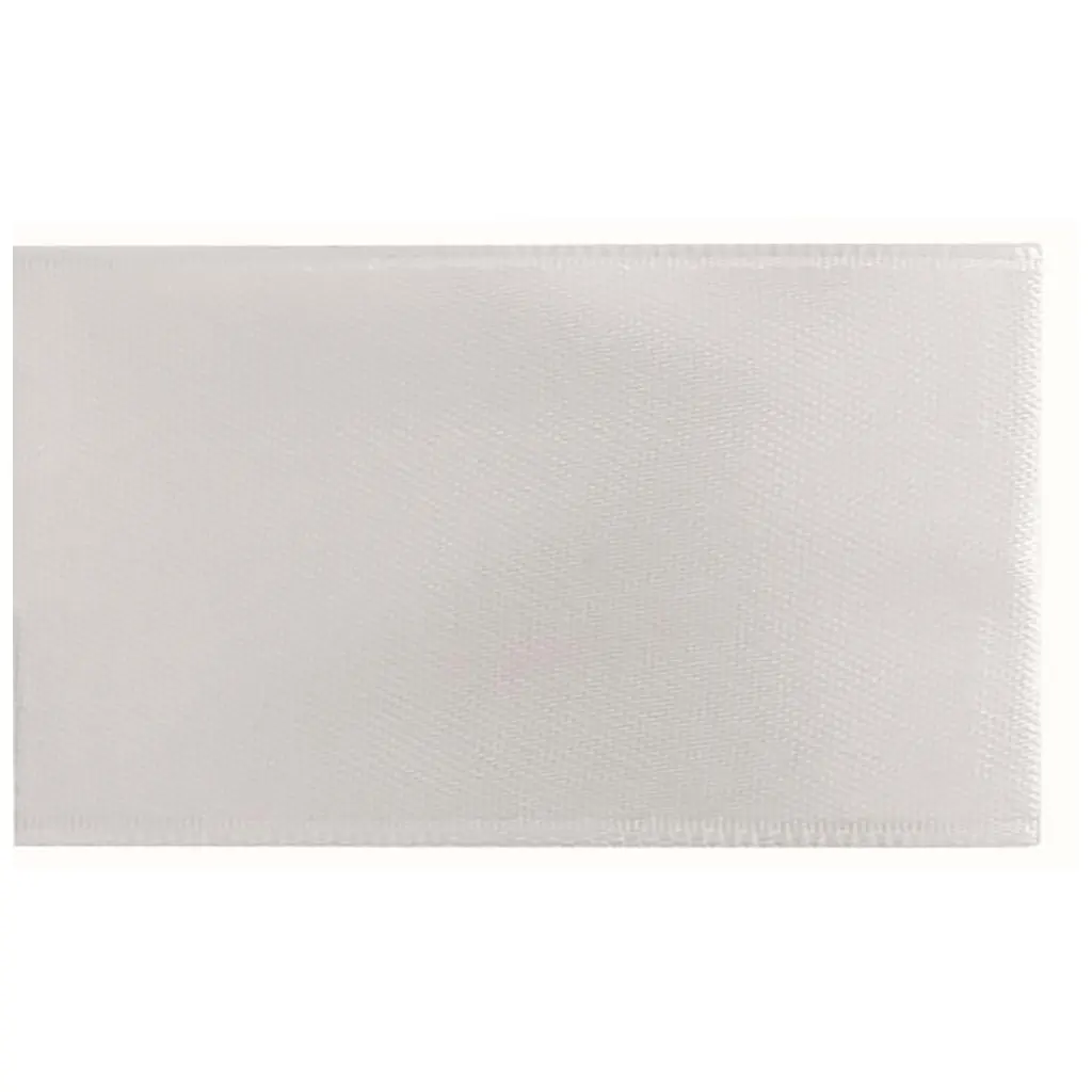 Satin Ribbon 3mm 10m White