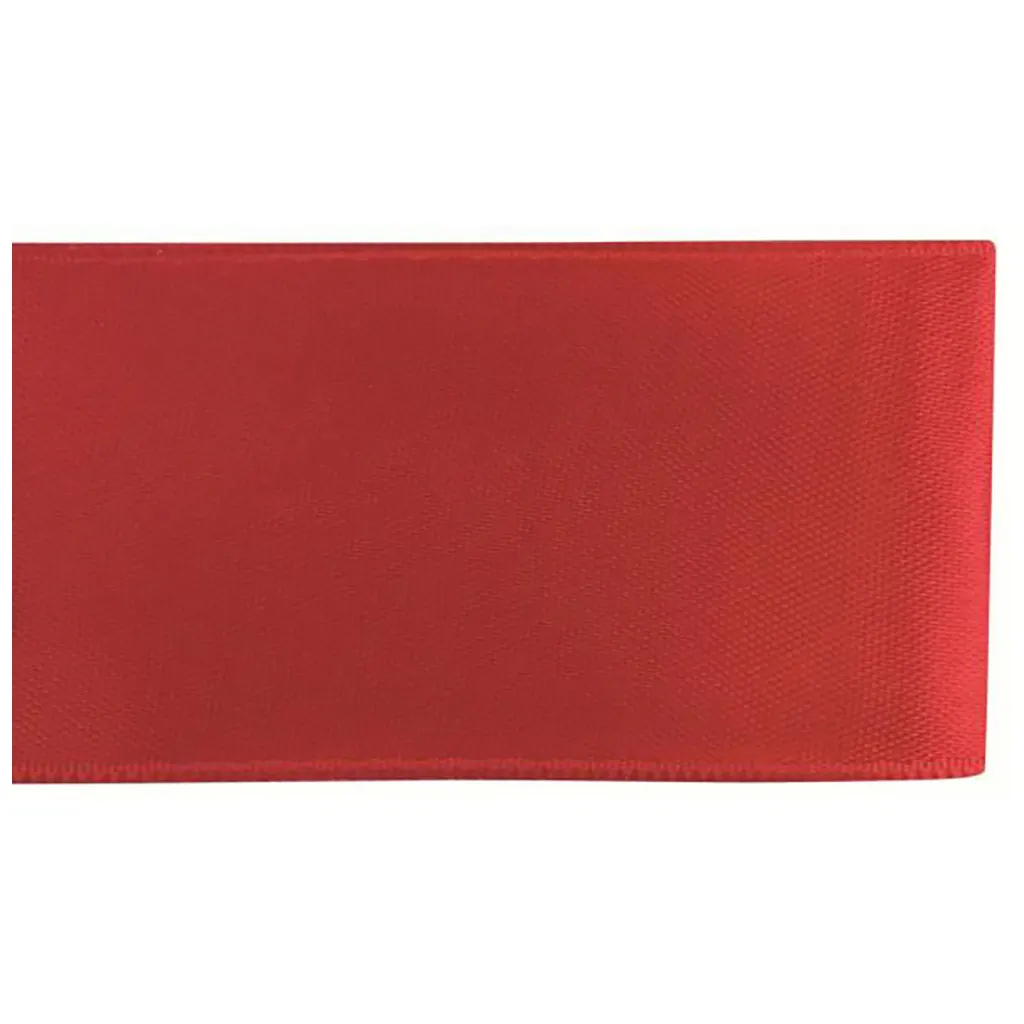 Satin Ribbon 25mm 5m Red