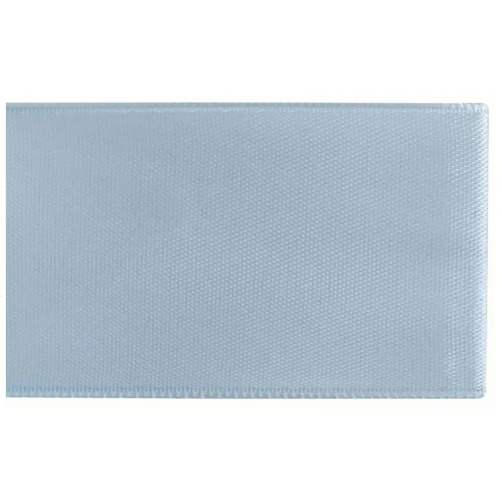 Satin Ribbon 40mm 5m Light Blue