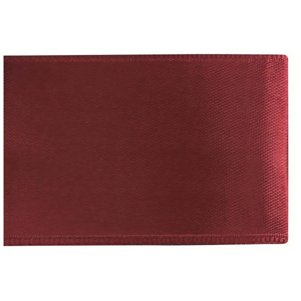 Satin Ribbon 40mm 5m Bordeaux