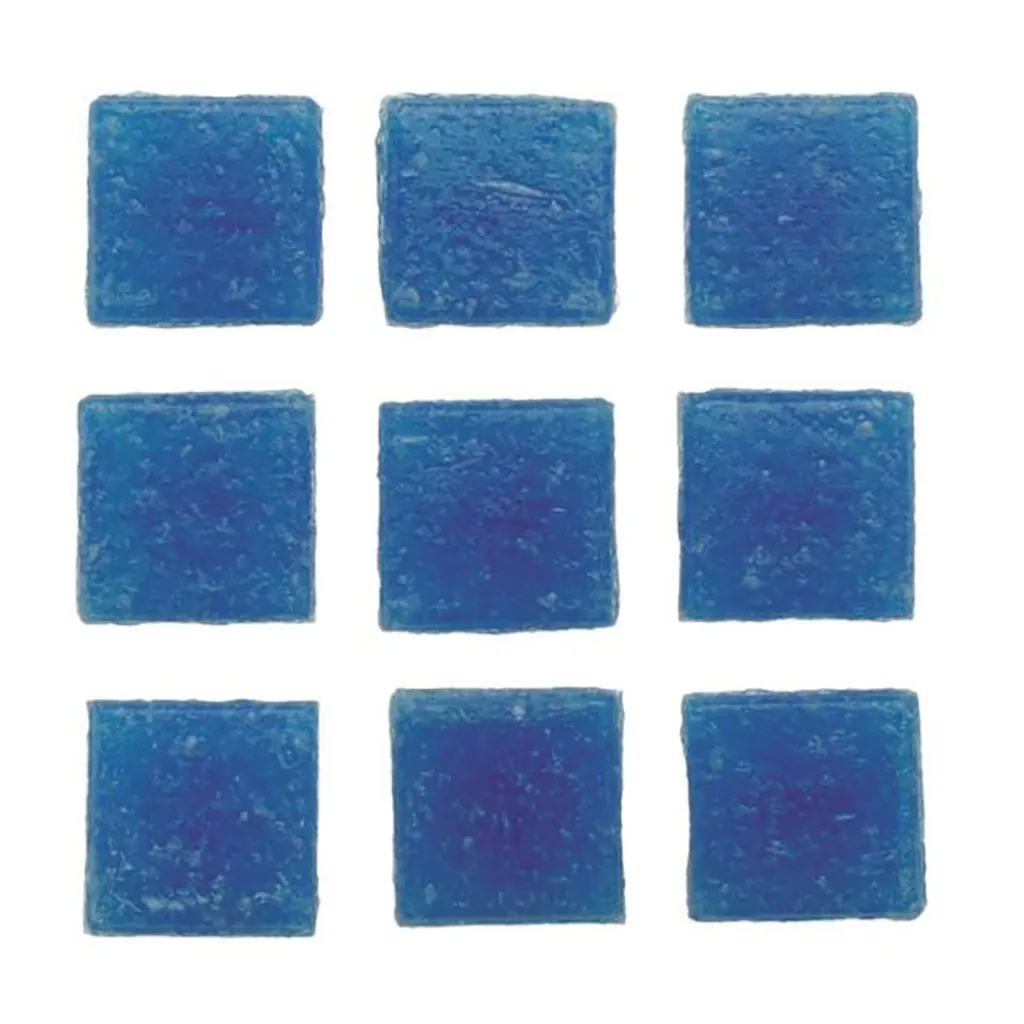 Mosaic Tiles 10x10mm 100g, Drak Blue