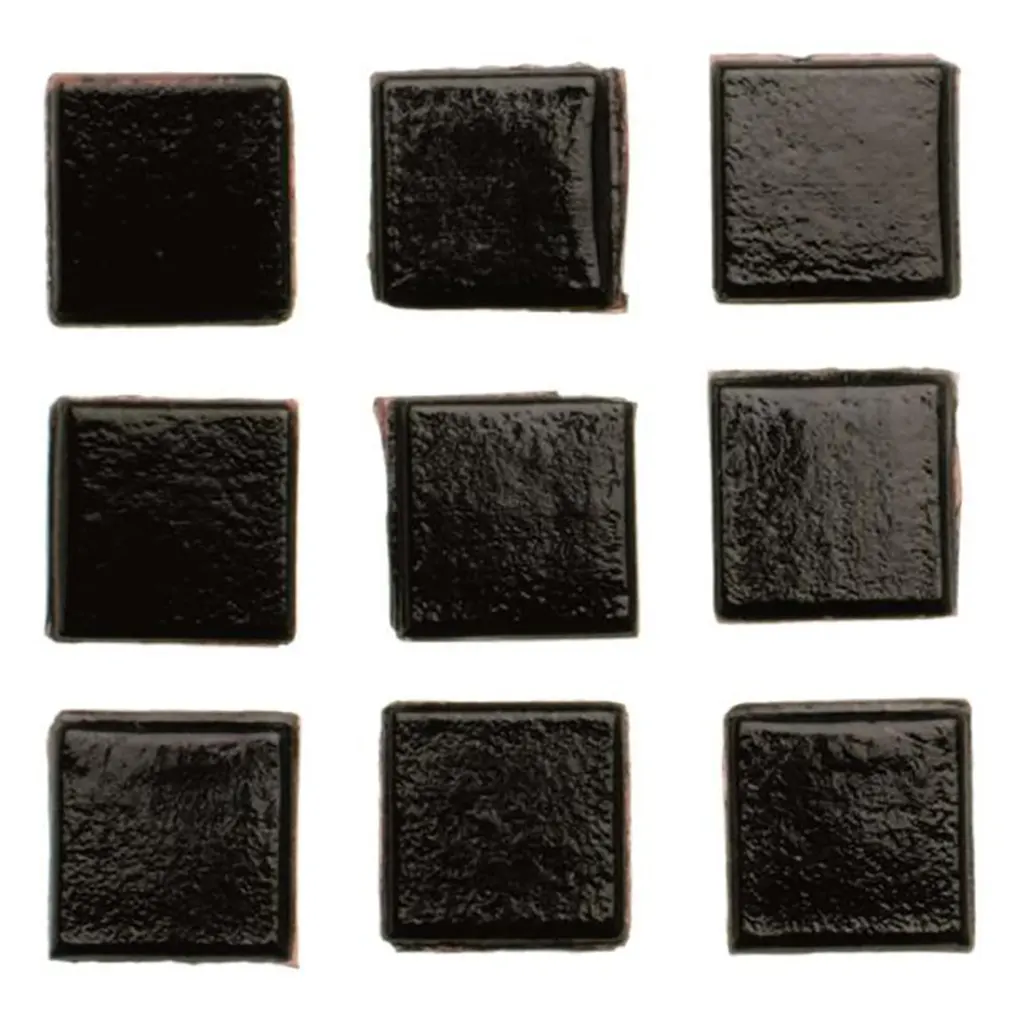 Mosaic Tiles 10x10mm 100g, Black