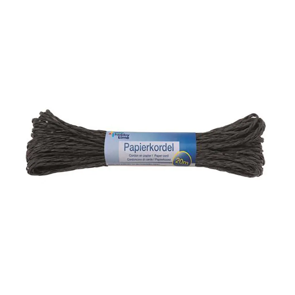 Paper Cord 20Mx1mm, Blue
