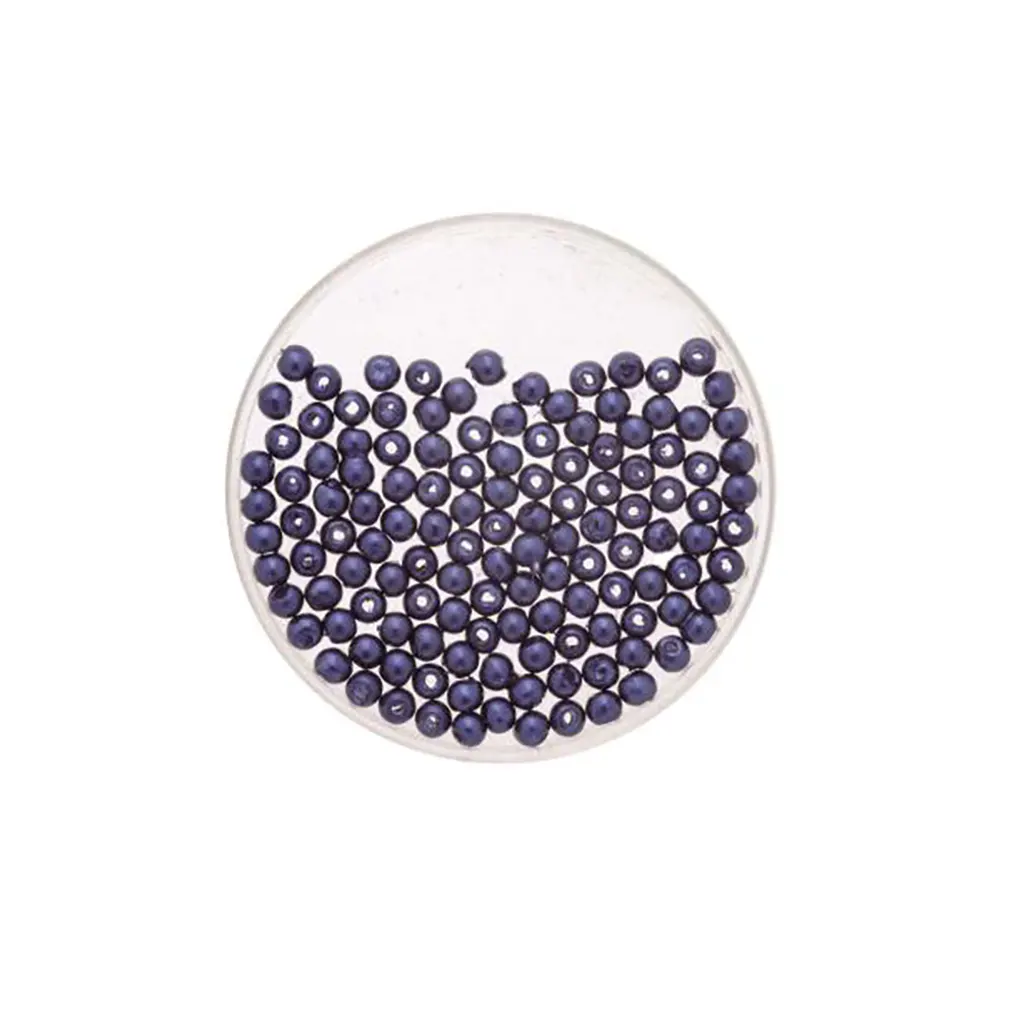 Wax Beads 6mm 60pcs, Marine
