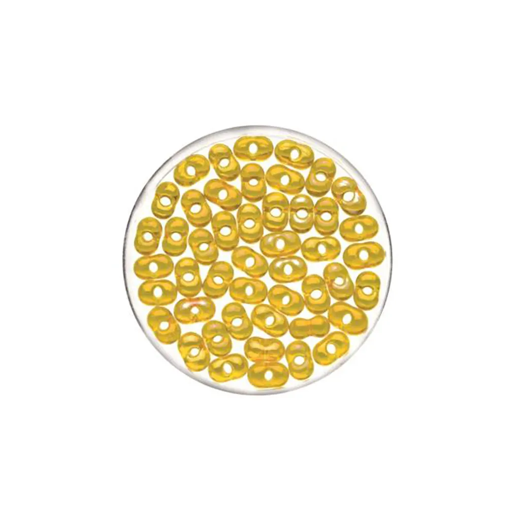 Rocaille Farfalle 6.5mm 17g, Yellow
