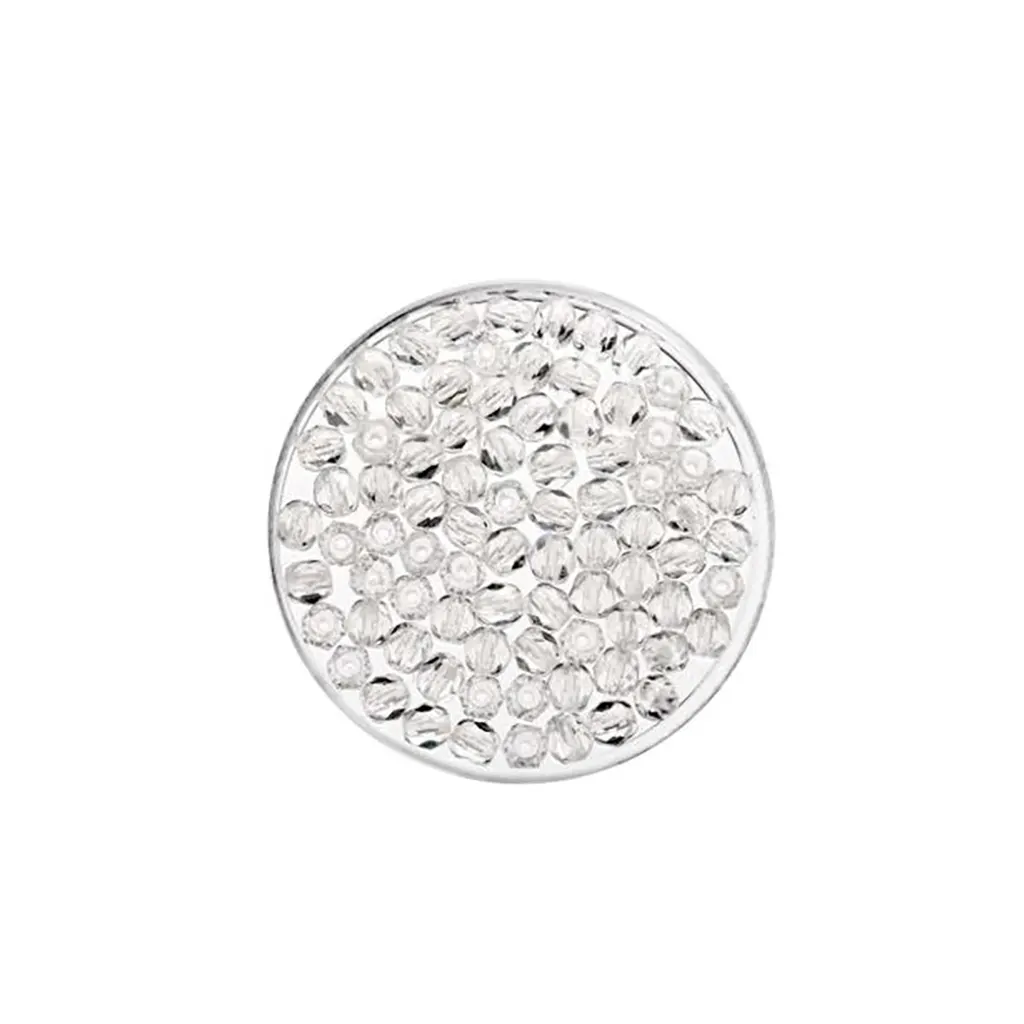 Glass Beads 4mm 100pcs, Crystal