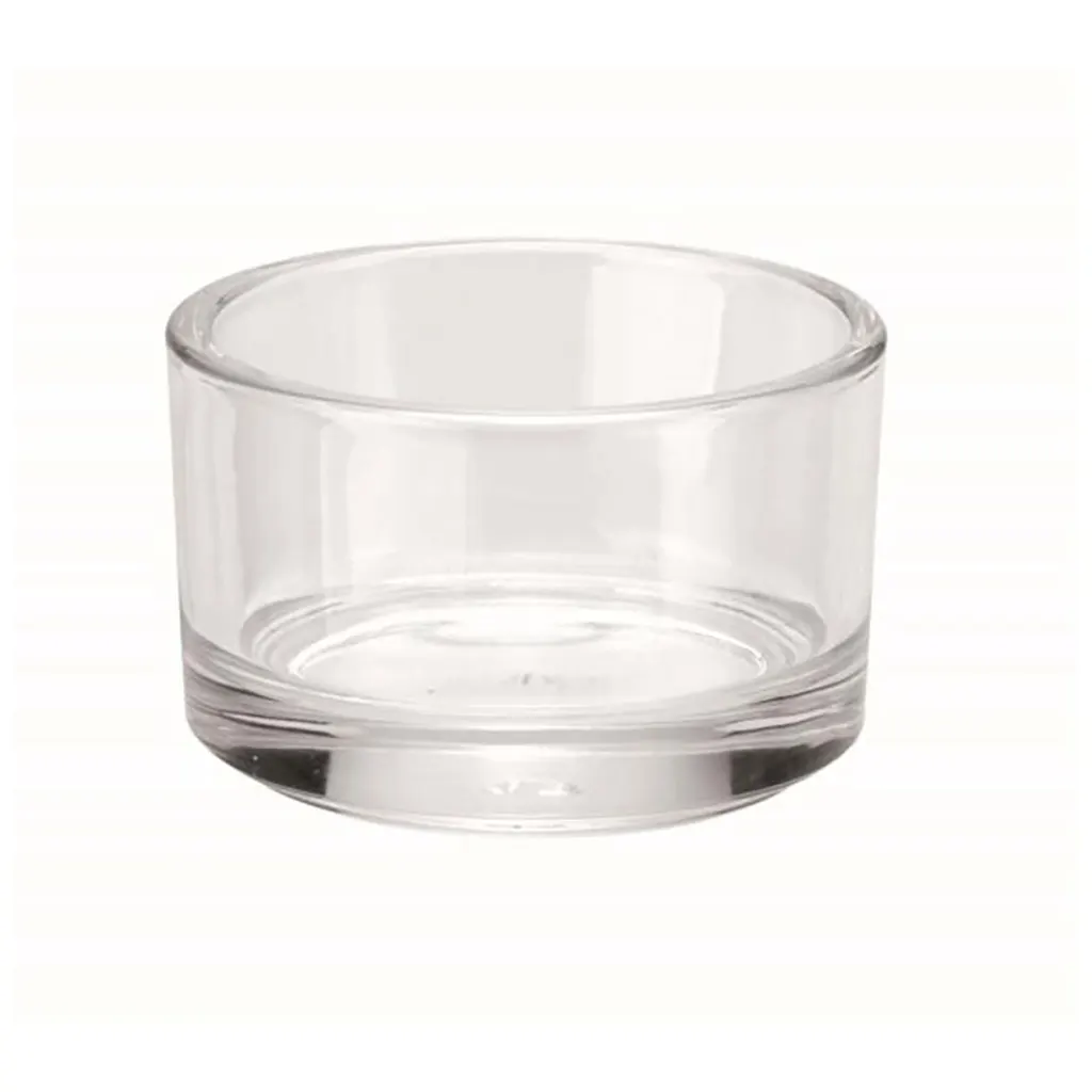 Tealight Glass Round 5X3cm