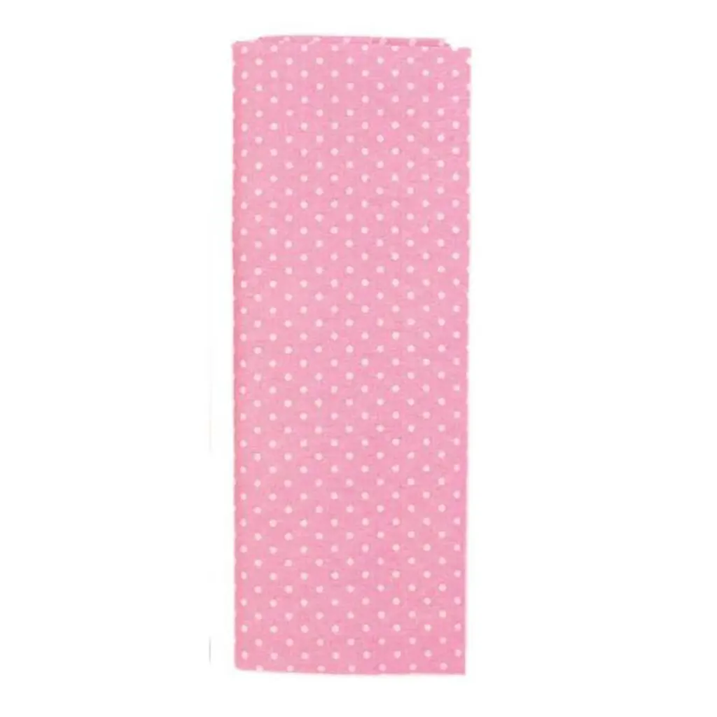 Fabric Piece 100X150cm, Pink with Dots