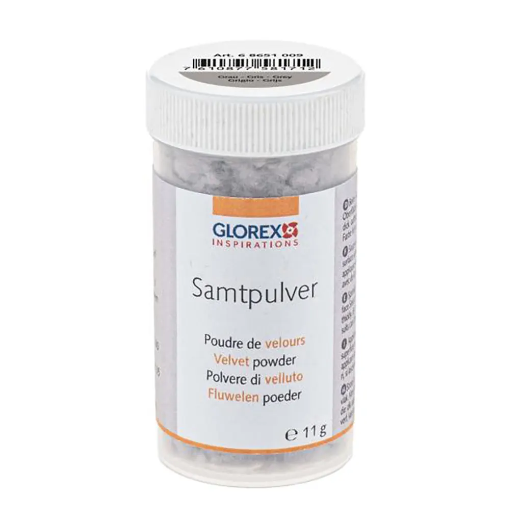 Velvet Powder 11g 0.5mm, Grey