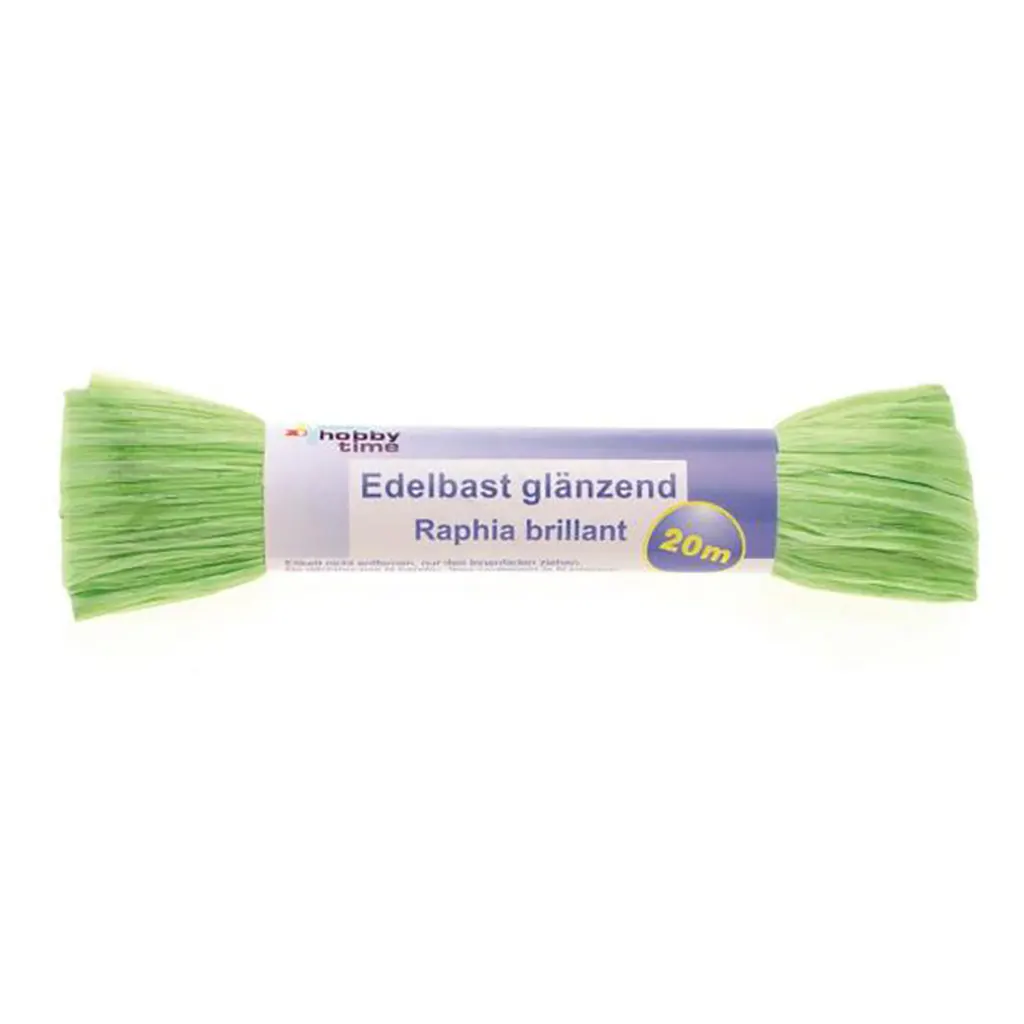 Bright Raphia 20m 10g, Pastel Green