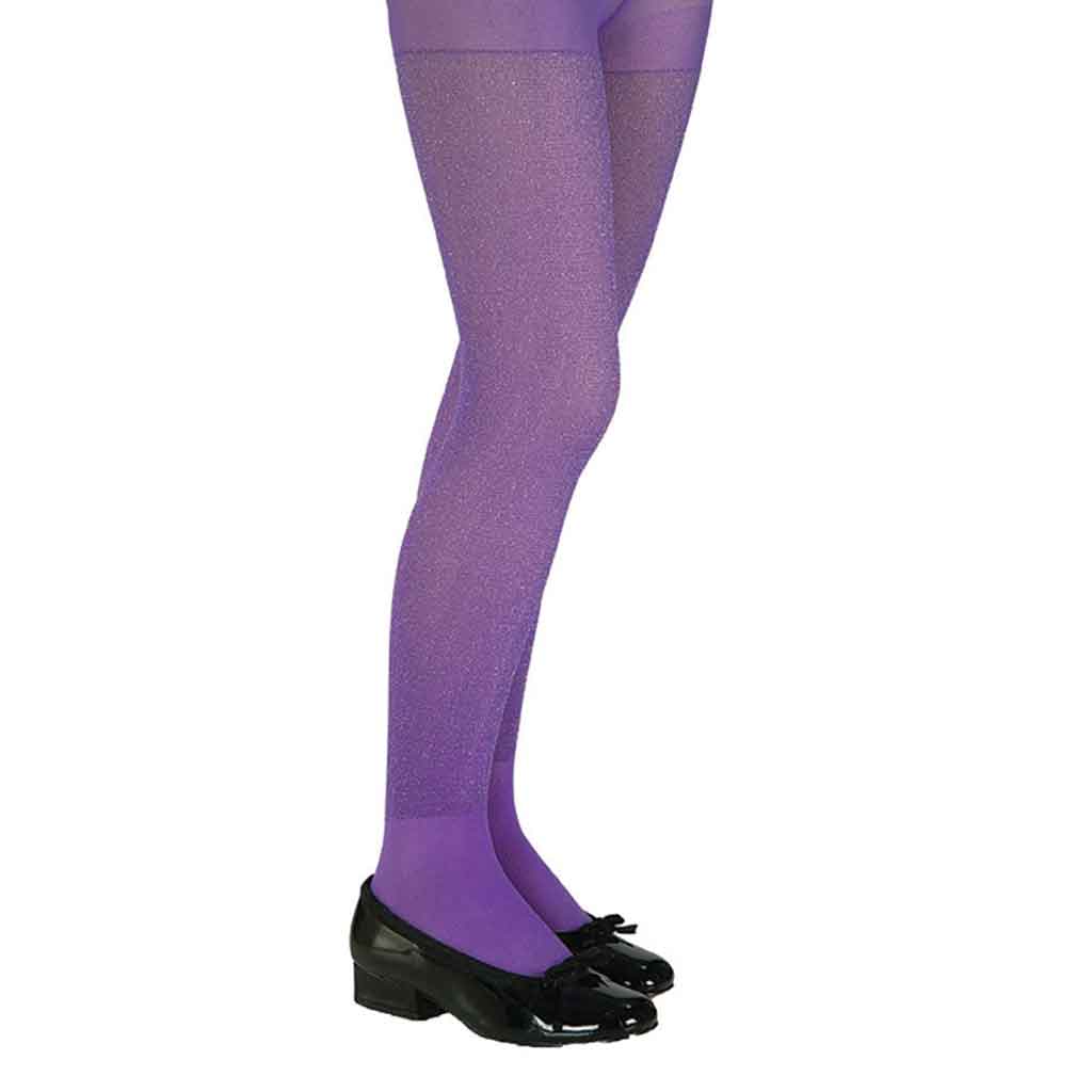 Tights Glitter Purple