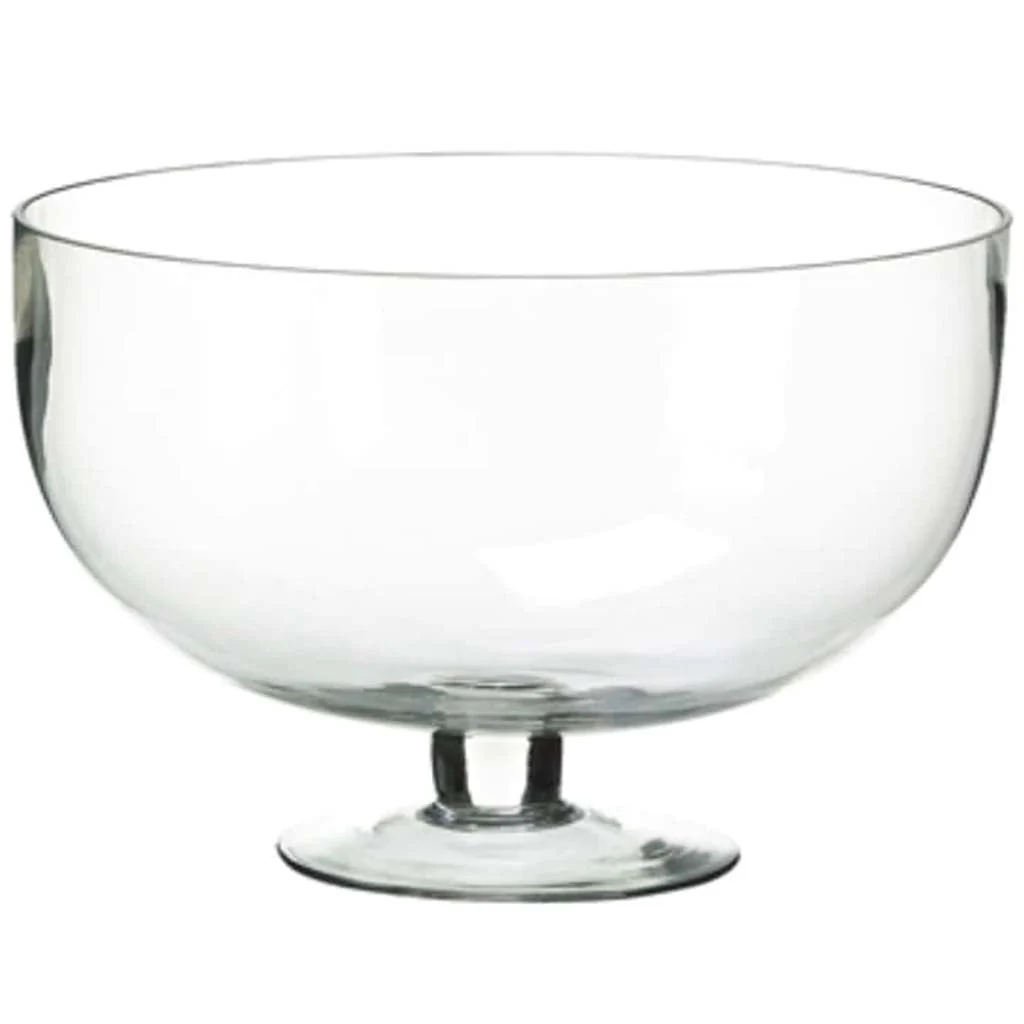 7H11"D Footed Glass Bowl Cw