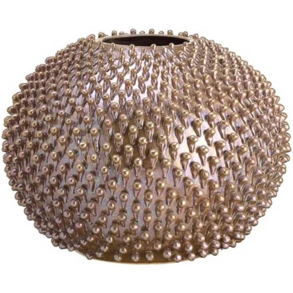 15.5D11.8"H Sea Urchin Vase