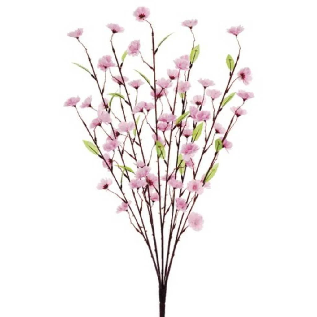 27"Cherry Blossom Bush X10 Pk
