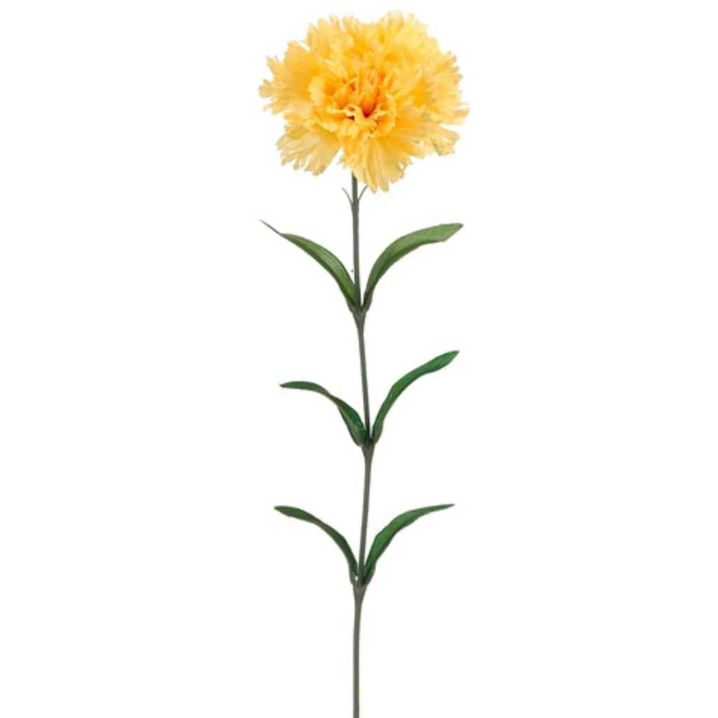 Carnation Spray 25" Yellow