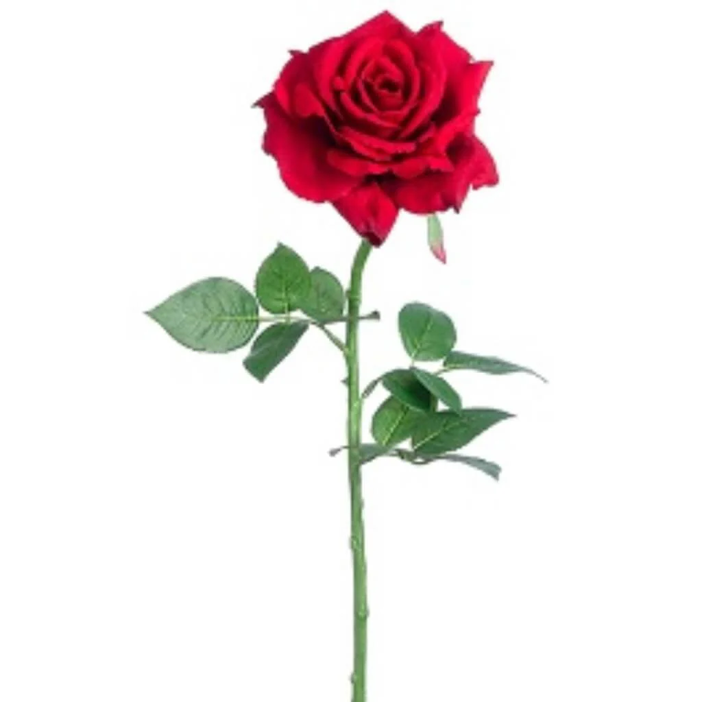 Diana Rose Spray 26" Red