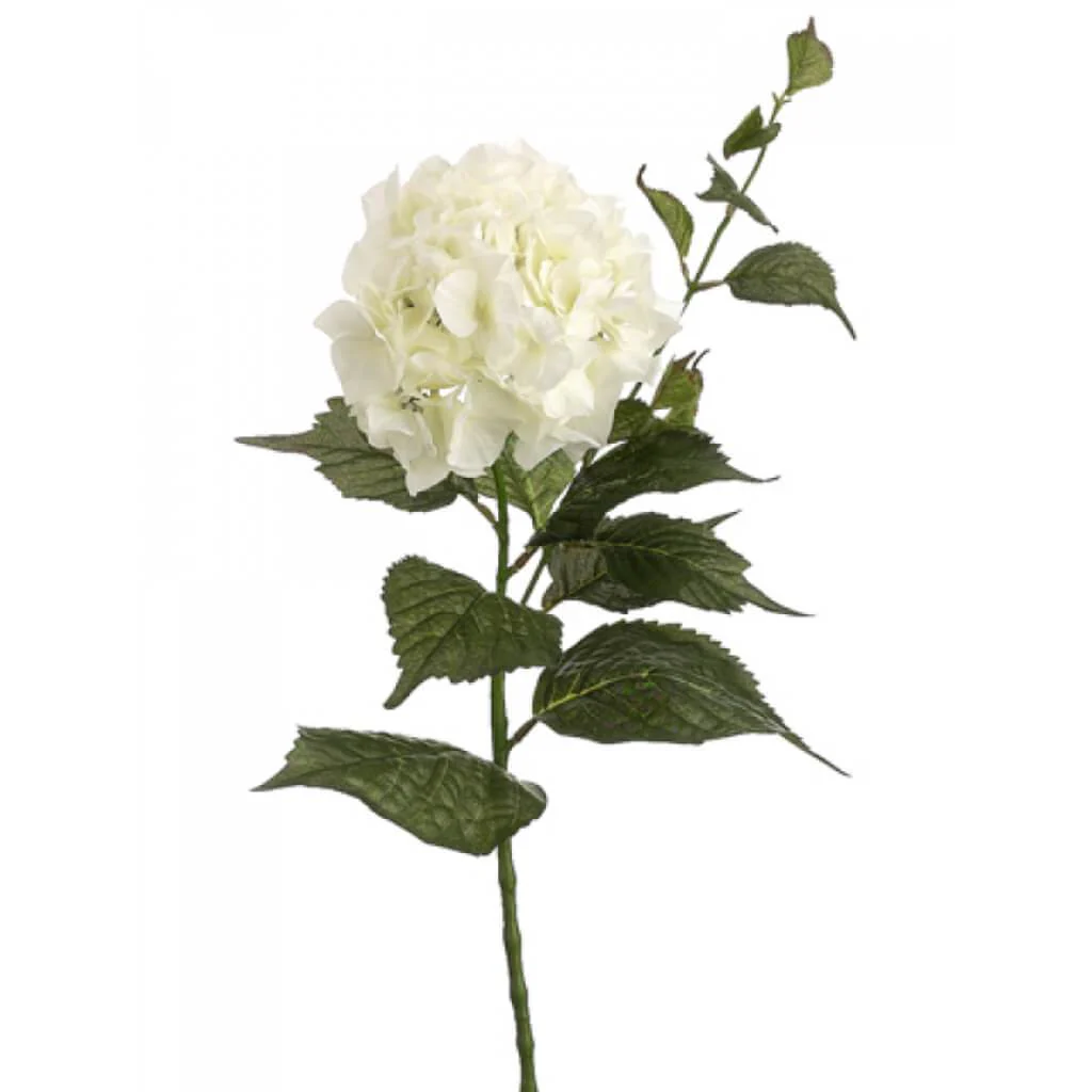 Hydrangea Spray X2 34" Cream