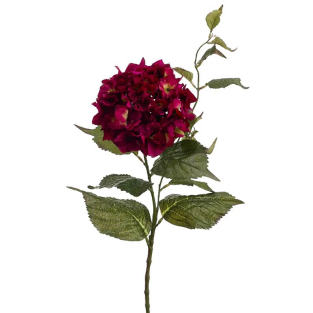 Hydrangea Spray X2 34" Fuschia