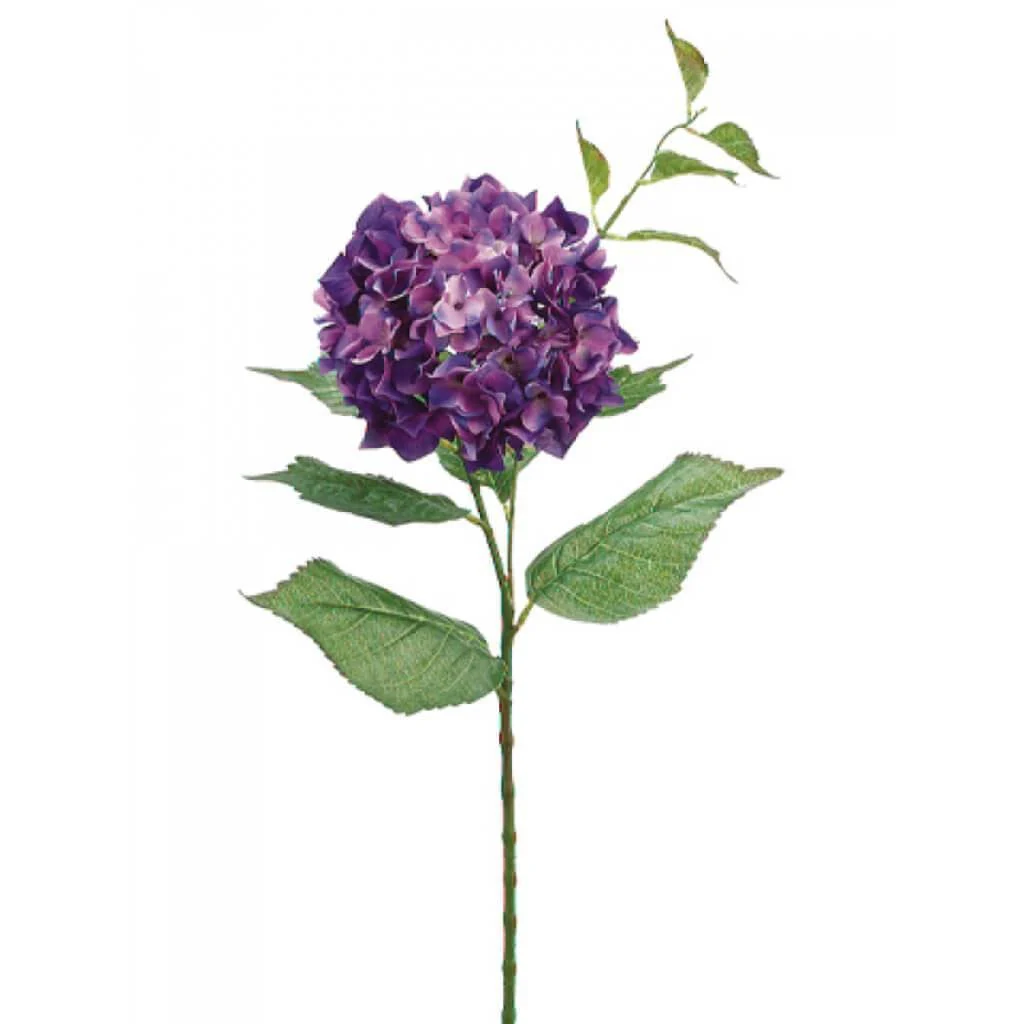 Hydrangea Spray X2 34" Purple