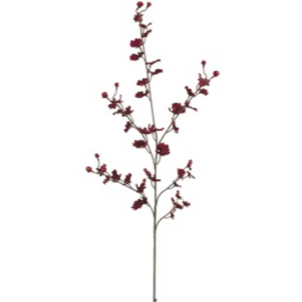 Oncidium Spray 40.5" Burgundy