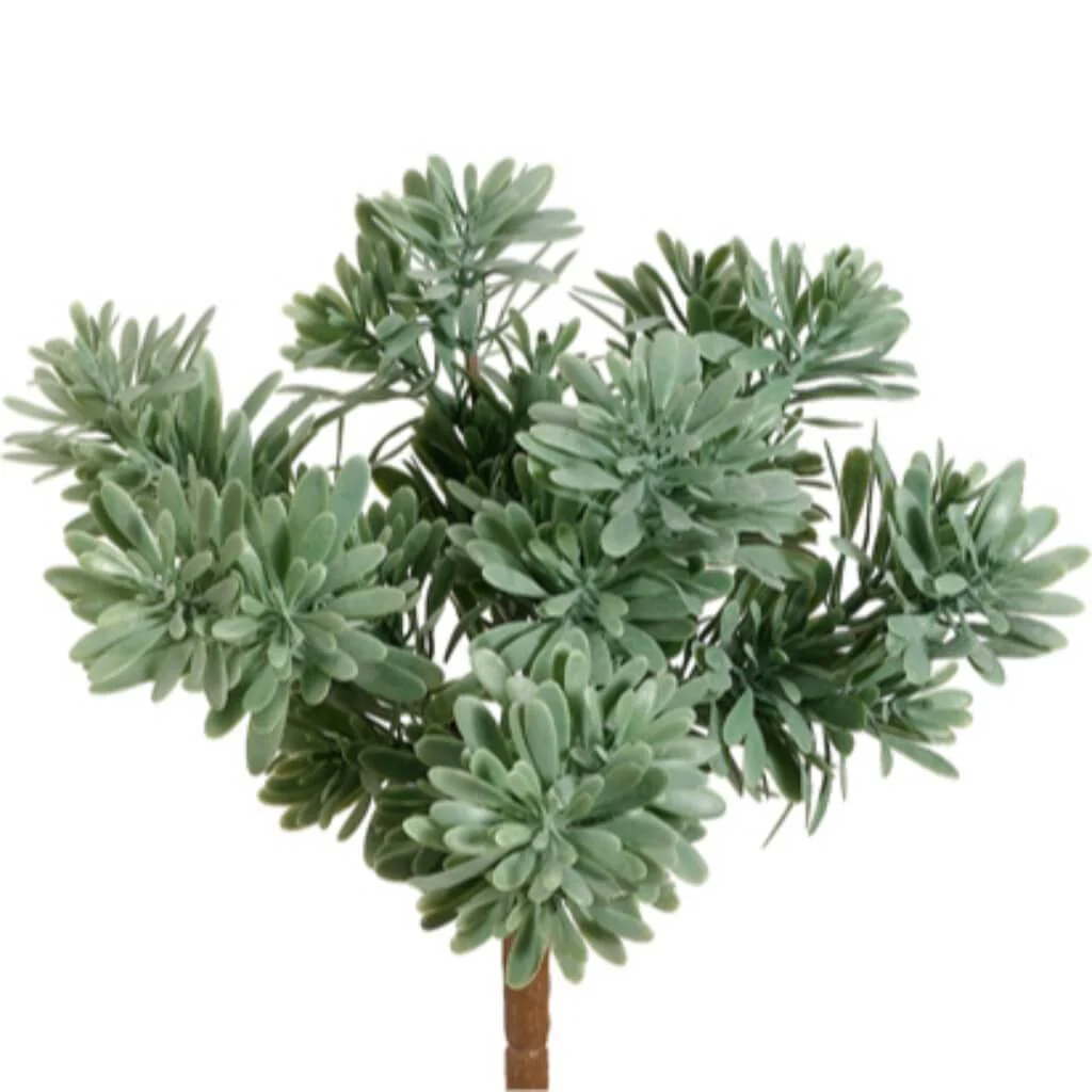 9"Succulent Grass Bu.X7 Gr/Fs