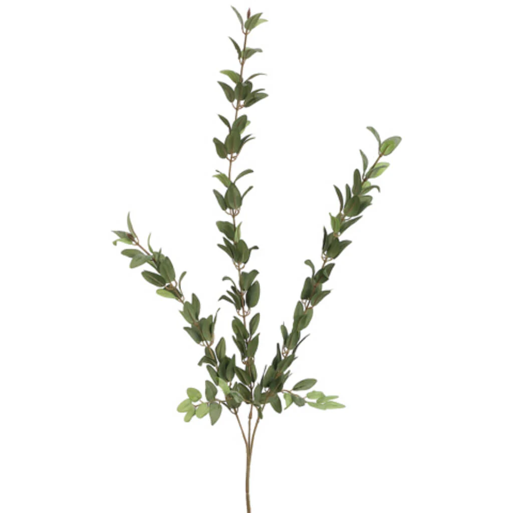 Huckleberry Spray x3 w/165 Leaves 36in Flocked Green