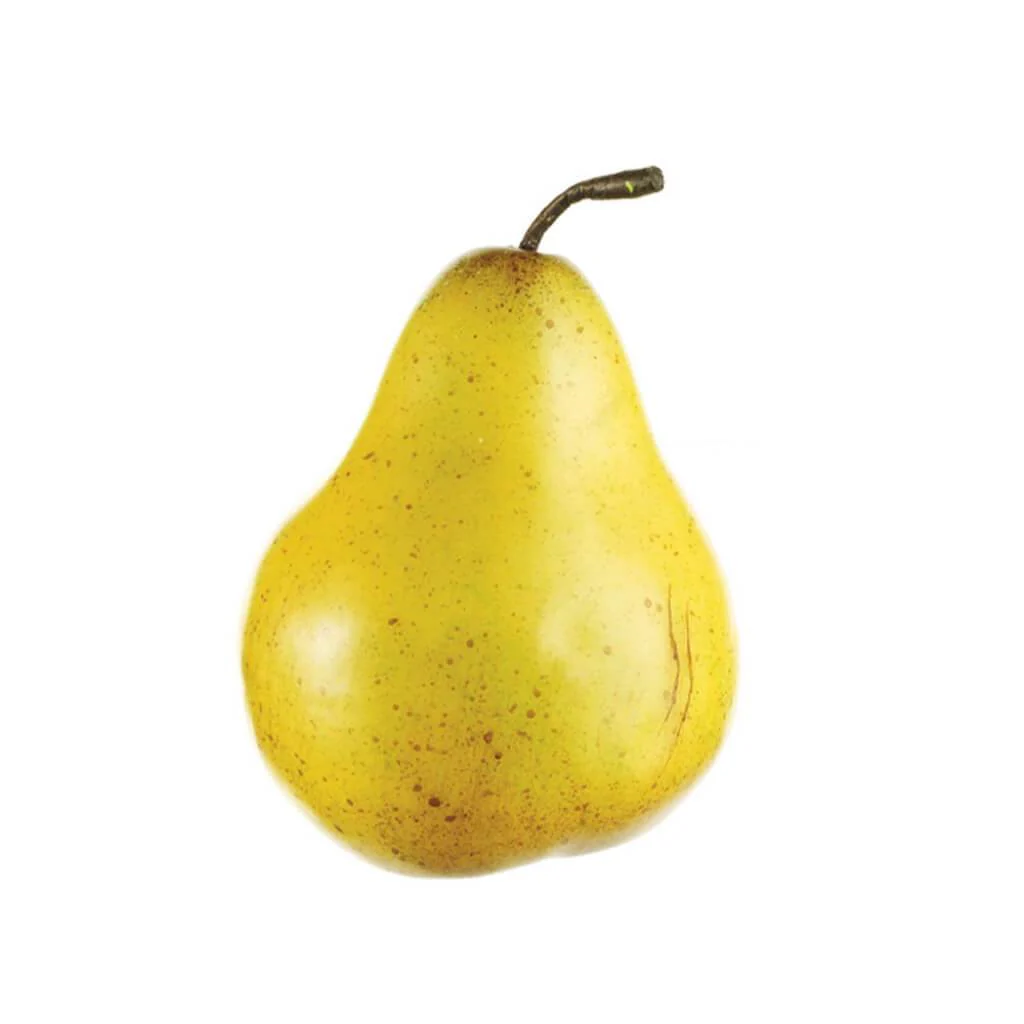 3.5"Dx5"H Weighted Pear Gr/Br
