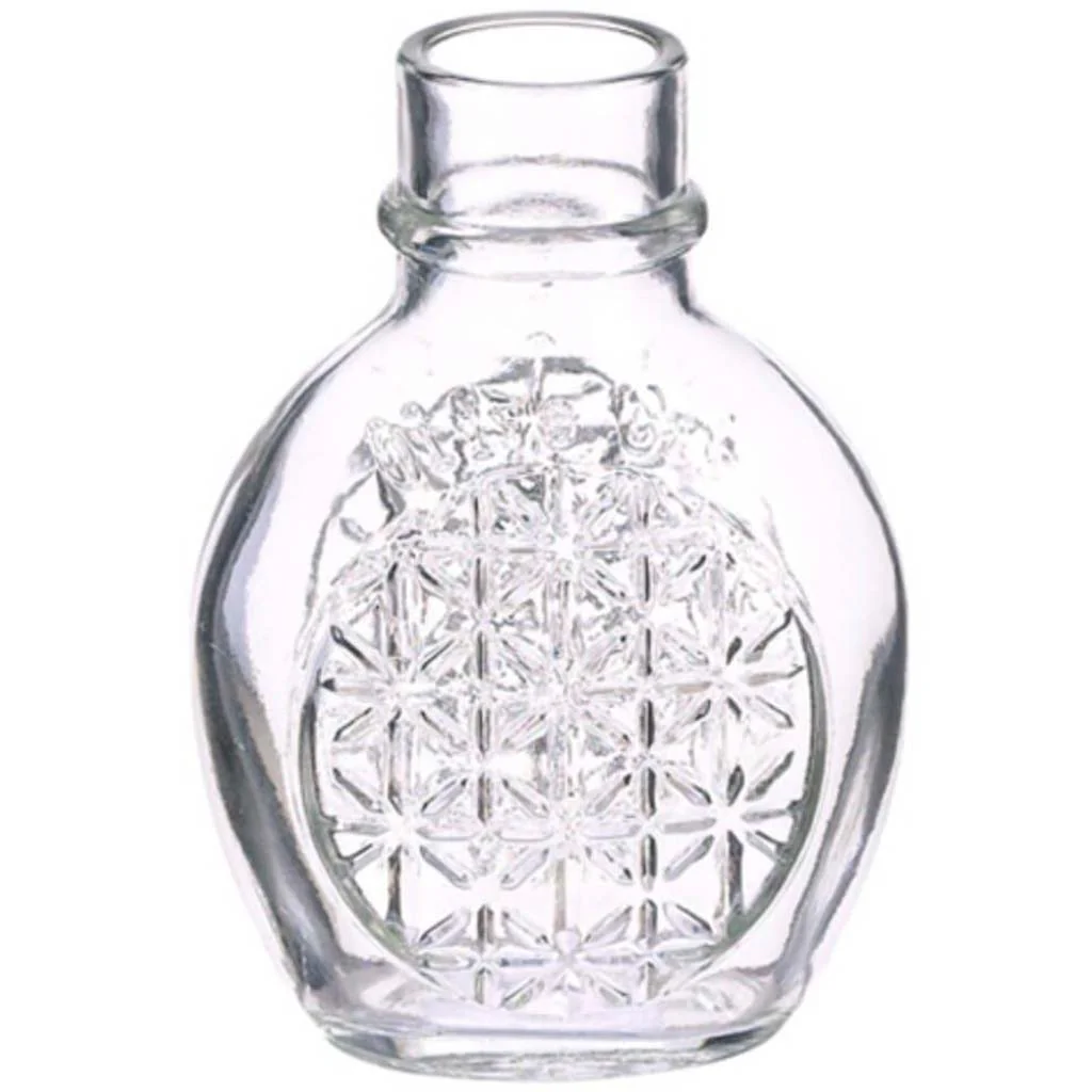 Olive Glass Bottle Cw 5"