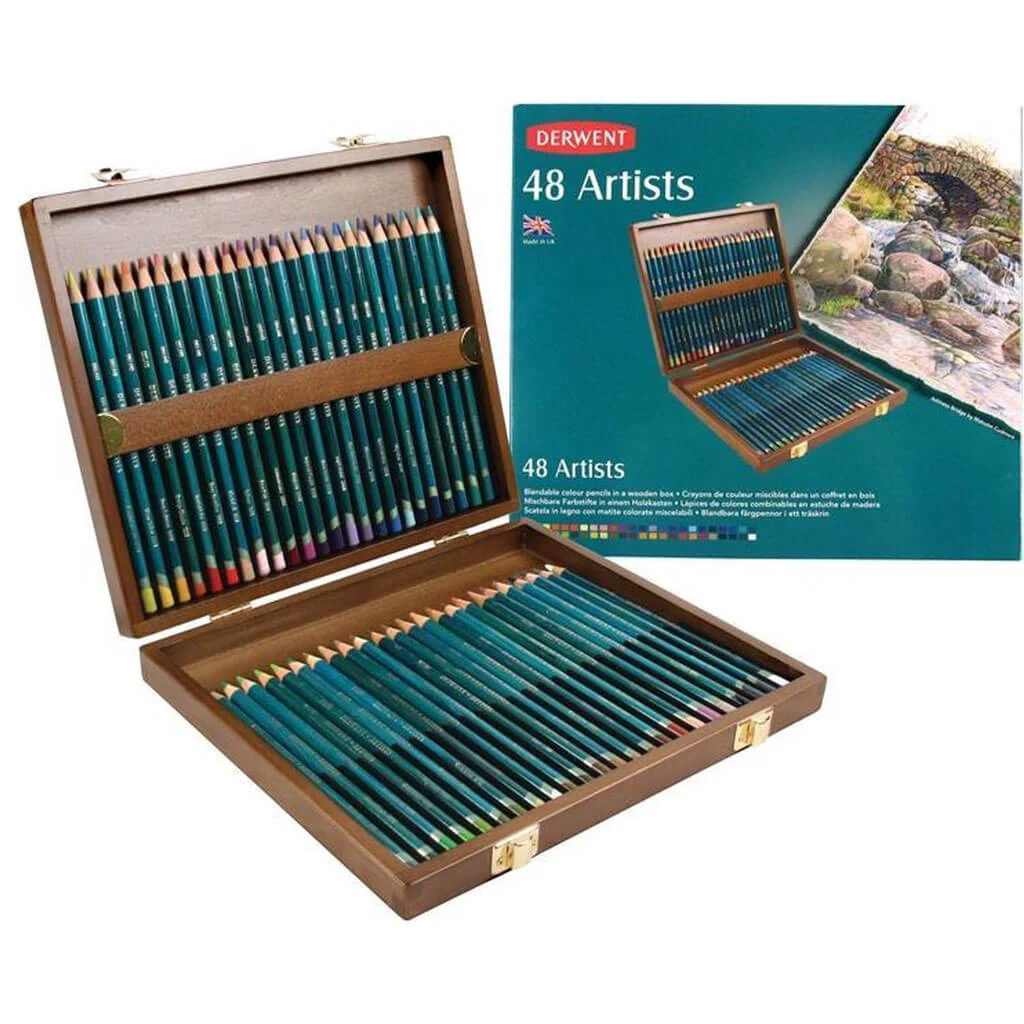 Derwent Artists' Colored Pencil Set of 48